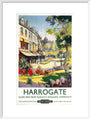 'Harrogate', BR poster, 1957. art print large white Art Print - Science Museum Shop