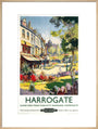 'Harrogate', BR poster, 1957. art print extra large natural Art Print - Science Museum Shop