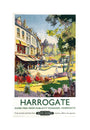 'Harrogate', BR poster, 1957. unstretched canvas medium none Art Print - Science Museum Shop