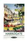 'Harrogate', BR poster, 1957. unstretched canvas large none Art Print - Science Museum Shop