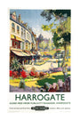 'Harrogate', BR poster, 1957. unstretched canvas extra large none Art Print - Science Museum Shop