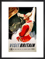 'Visit Britain', BR poster, 1957. art print medium black Art Print - Science Museum Shop