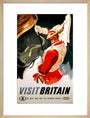 'Visit Britain', BR poster, 1957. art print medium natural Art Print - Science Museum Shop