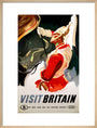 'Visit Britain', BR poster, 1957. art print large natural Art Print - Science Museum Shop