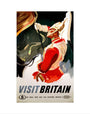 'Visit Britain', BR poster, 1957. art print extra small none Art Print - Science Museum Shop