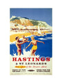 'Hastings & St Leonards', BR poster, c 1950s. art print extra large none Art Print - Science Museum Shop
