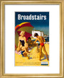 'Broadstairs', BR poster, 1959. art print extra small gold Art Print - Science Museum Shop