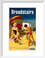'Broadstairs', BR poster, 1959. art print small white Art Print - Science Museum Shop