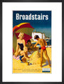 'Broadstairs', BR poster, 1959. art print medium black Art Print - Science Museum Shop