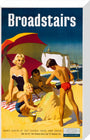 'Broadstairs', BR poster, 1959. stretched canvas medium none Art Print - Science Museum Shop