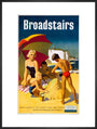 'Broadstairs', BR poster, 1959. art print extra large black Art Print - Science Museum Shop