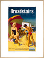 'Broadstairs', BR poster, 1959. art print extra large natural Art Print - Science Museum Shop
