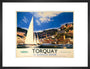 'Torquay in Glorious Devon', British Railways poster, c 1950s. art print medium black Art Print - Science Museum Shop