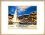 'Torquay in Glorious Devon', British Railways poster, c 1950s. art print medium natural Art Print - Science Museum Shop