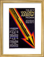 'The New Golden Arrow Pullman', SR poster, 1929. art print small gold Art Print - Science Museum Shop