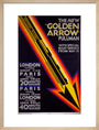 'The New Golden Arrow Pullman', SR poster, 1929. art print medium natural Art Print - Science Museum Shop