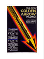 'The New Golden Arrow Pullman', SR poster, 1929. art print small none Art Print - Science Museum Shop
