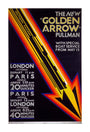 'The New Golden Arrow Pullman', SR poster, 1929. unstretched canvas extra large none Art Print - Science Museum Shop