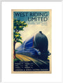 'West Riding Limited', LNER poster, 1938. art print extra large white Art Print - Science Museum Shop