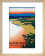 'Bamburgh by LNER', LNER poster, 1936. art print extra small natural Art Print - Science Museum Shop