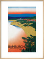 'Bamburgh by LNER', LNER poster, 1936. art print large natural Art Print - Science Museum Shop