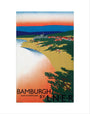 'Bamburgh by LNER', LNER poster, 1936. art print extra small none Art Print - Science Museum Shop