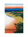 'Bamburgh by LNER', LNER poster, 1936. art print large none Art Print - Science Museum Shop