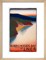 'Robin Hood's Bay', LNER poster, 1923-1947. art print small natural Art Print - Science Museum Shop