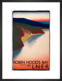 'Robin Hood's Bay', LNER poster, 1923-1947. art print medium black Art Print - Science Museum Shop
