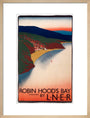 'Robin Hood's Bay', LNER poster, 1923-1947. art print medium natural Art Print - Science Museum Shop