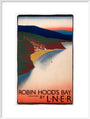 'Robin Hood's Bay', LNER poster, 1923-1947. art print extra large white Art Print - Science Museum Shop