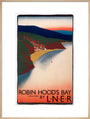 'Robin Hood's Bay', LNER poster, 1923-1947. art print extra large natural Art Print - Science Museum Shop