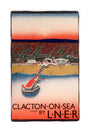 'Clacton-on-Sea', LNER poster, 1923-1947. unstretched canvas large none Art Print - Science Museum Shop