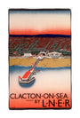 'Clacton-on-Sea', LNER poster, 1923-1947. unstretched canvas extra large none Art Print - Science Museum Shop