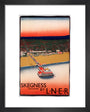 ‘Skegness, Lincolnshire’, LNER poster, c 1930. art print extra small black Art Print - Science Museum Shop