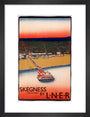 ‘Skegness, Lincolnshire’, LNER poster, c 1930. art print small black Art Print - Science Museum Shop