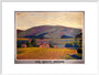 The South Downs, SR Poster, c 1930s. art print extra large white Art Print - Science Museum Shop