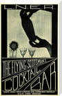 'The Flying Scotsman's Cocktail Bar', LNER poster, c 1930s. stretched canvas large none Art Print - Science Museum Shop