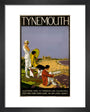 'Tynemouth', LNER poster, 1926. art print extra small black Art Print - Science Museum Shop