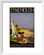 'Tynemouth', LNER poster, 1926. art print extra small white Art Print - Science Museum Shop