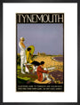 'Tynemouth', LNER poster, 1926. art print medium black Art Print - Science Museum Shop