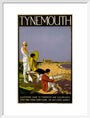 'Tynemouth', LNER poster, 1926. art print medium white Art Print - Science Museum Shop