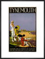 'Tynemouth', LNER poster, 1926. art print large black Art Print - Science Museum Shop