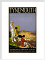'Tynemouth', LNER poster, 1926. art print large white Art Print - Science Museum Shop
