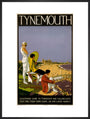 'Tynemouth', LNER poster, 1926. art print extra large black Art Print - Science Museum Shop