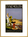 'Tynemouth', LNER poster, 1926. art print extra large gold Art Print - Science Museum Shop