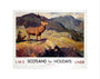 'Scotland for Holidays', LMS/LNER poster, 1923-1947. art print extra small none Art Print - Science Museum Shop