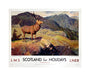 'Scotland for Holidays', LMS/LNER poster, 1923-1947. unstretched canvas medium none Art Print - Science Museum Shop