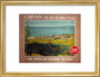 'Girvan, the popular seaside resort', LMS poster, c 1950s. art print small gold Art Print - Science Museum Shop