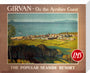 'Girvan, the popular seaside resort', LMS poster, c 1950s. stretched canvas medium none Art Print - Science Museum Shop